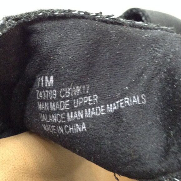 NWOT BORN/BOC Black Faux Leather "11M" 2" block heels, slide sandals; Classic - Picture 7 of 7